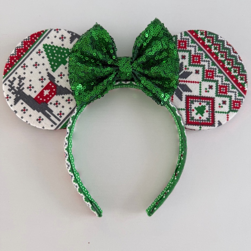 Christmas Sweater Mouse Ears